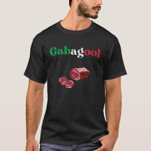 T-shirt Gabagool Capicola Viande New Jersey Italien Pride