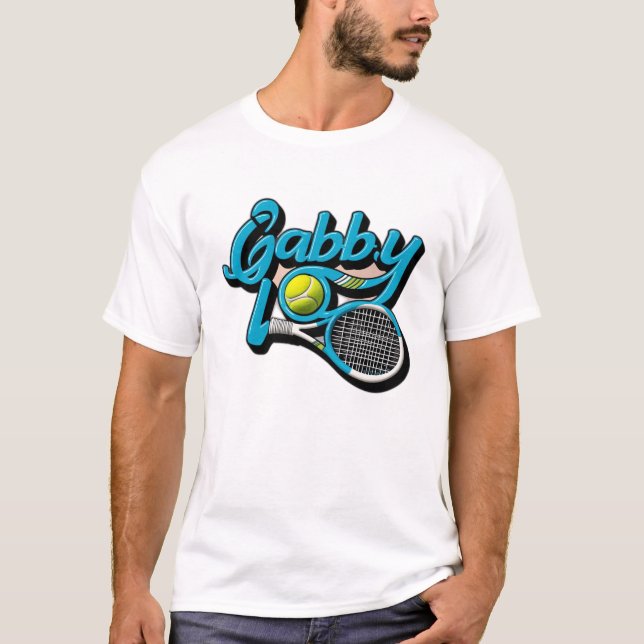 T-shirt Gabby Love Tennis (Devant)