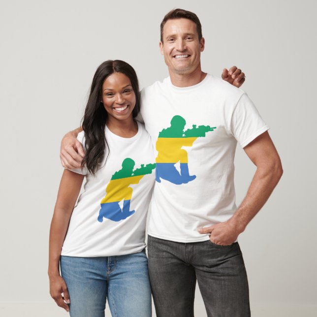 T-shirt Gabon Seal (Unisexe)