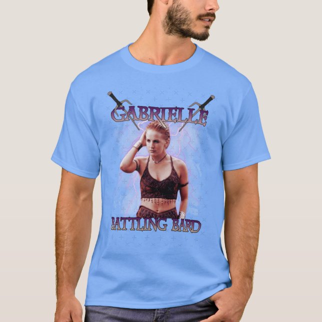 T-shirt Gabrielle Battling Bard Lightning boy (Devant)