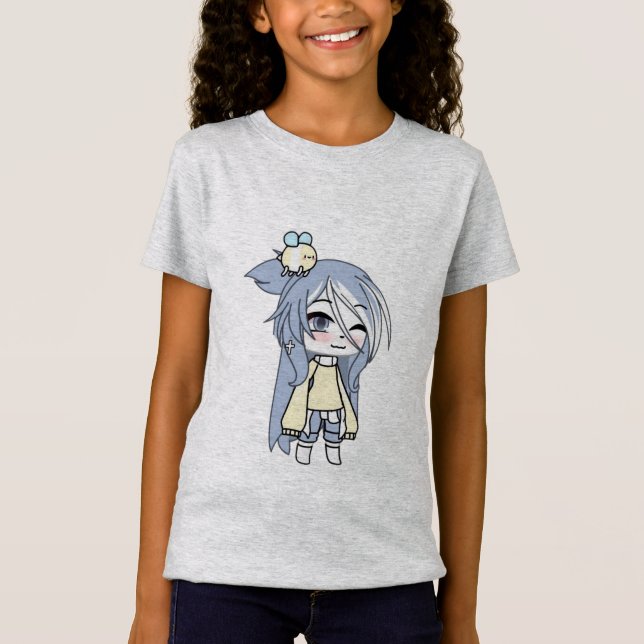 T-Shirt gacha, gachalife, gachaclub, jeu, animation, migno (Devant)