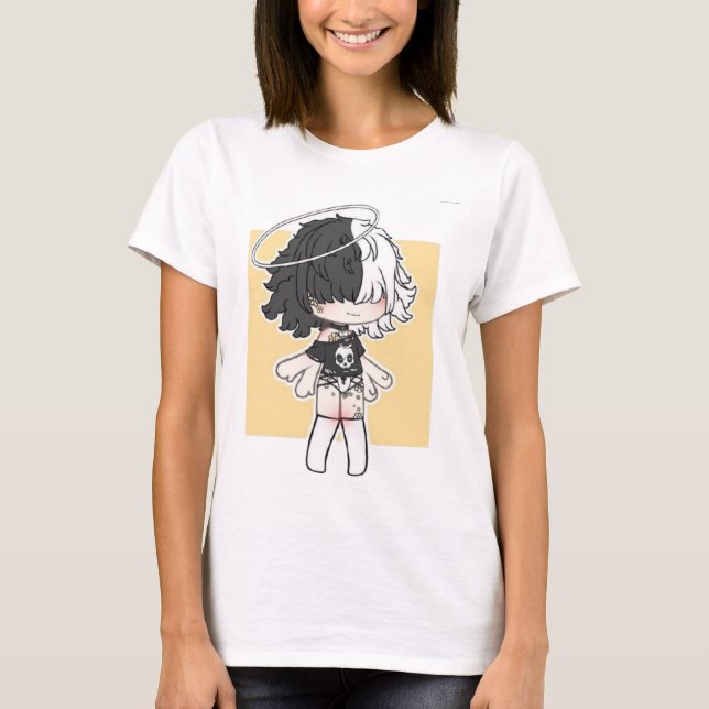 T-shirt Gacha Life Game, gacha, gachalife, gachaclub, (Devant)