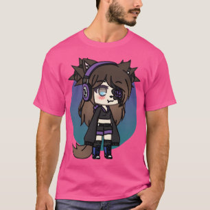 T-shirt Gacha Life Series - Karin The Strange Goth Girl Wi