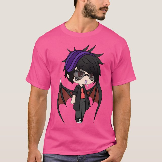 T-shirt Gacha Life Series - Karl Chibi Vampire Boy (Devant)