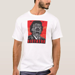 T-shirt Gaddafi - dictateur
