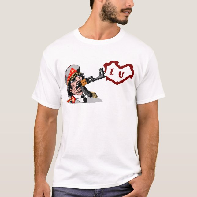 T-shirt Gaddafi Libye (Devant)