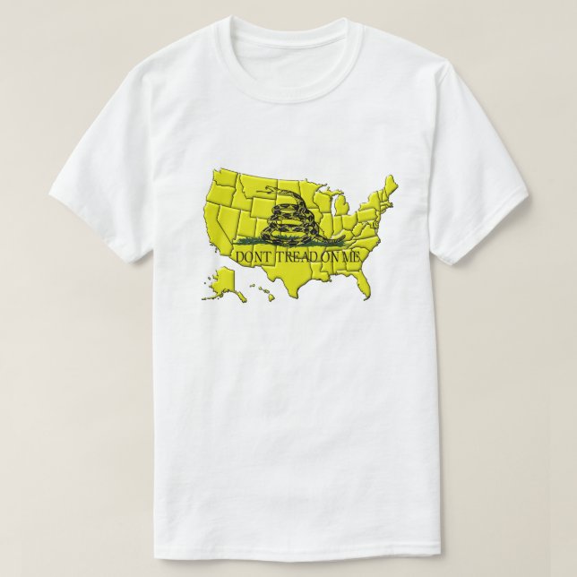 T-shirt Gadsden America (Design devant)