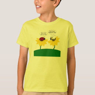 T-shirt Gaffez la chemise mignonne d'abeille et de