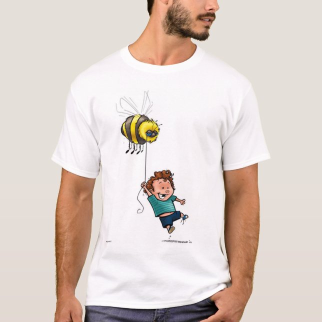 T-shirt Gaffez l'abeille (Devant)