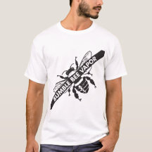 Gaffez le tee - shirt unisexe de vapeur d'abeille