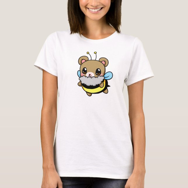 T-shirt Gaffez l'ours (Devant)