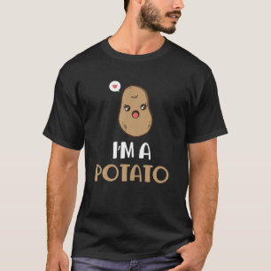 T-shirt Gag de nourriture végétale Fanatiques de pomme de 