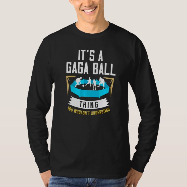 T-shirt Gaga Ball Pit Kit Dodgeball jeu (Devant)