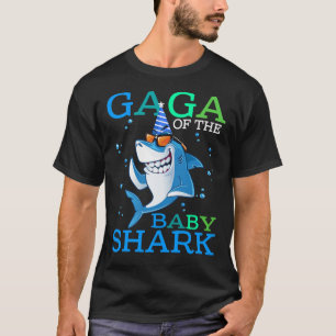 T-shirt GAGA Du Bébé Requin Anniversaire Frère Requin Chir
