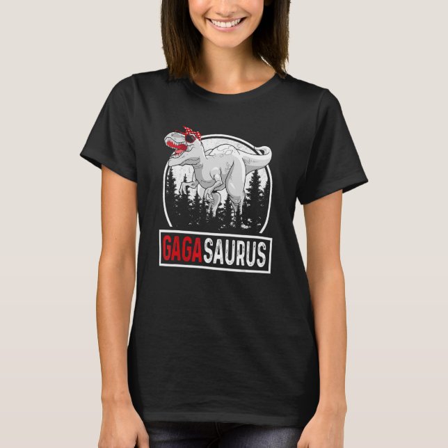T-shirt Gagasaurus Gaga Saurus Rex fête d'anniversaire (Devant)