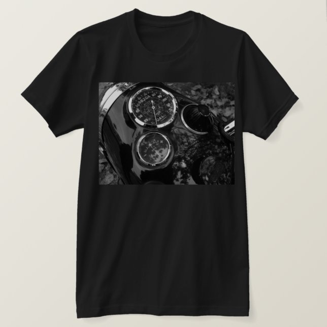 T-shirt Gages de moto classiques (Design devant)