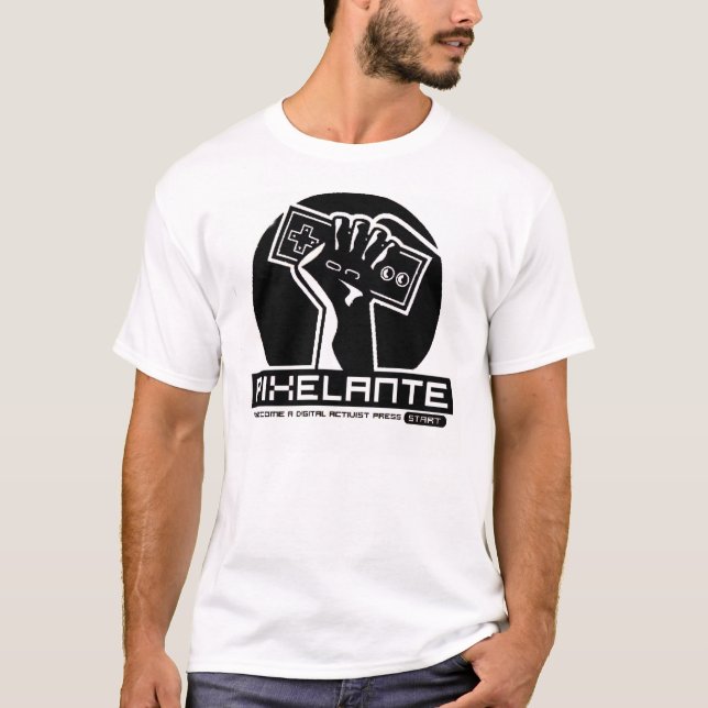 T-shirt Gagnant de concours de Pixelante (Devant)