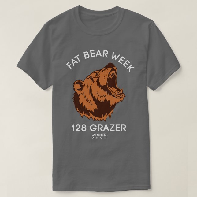 T-shirt Gagnant de la Semaine de l'ours gras 2023 128 Graz (Design devant)