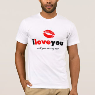 T-SHIRT GAGNANT DE TBA - ÉPOUSEZ-JE T'AIME MOI PIÈCE EN T