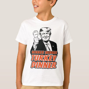 T-shirt Gagnant Dîner Turc Dîner Drôle Turquie Trump Tha