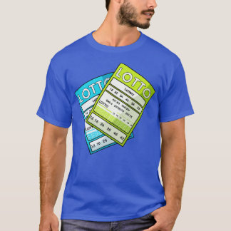 T-shirt Gagnant du ticket de loterie