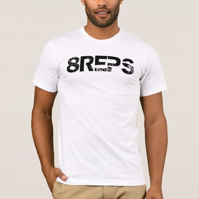 T-SHIRT GAGNANT DUR 8REPS (Devant)