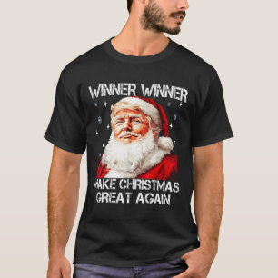 T-shirt Gagnant Rendre Noël grand à nouveau Père Noël Funn