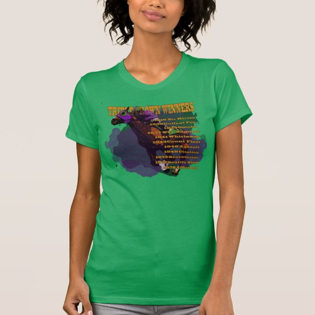 T-shirt Gagnants de Triple Crown (Devant)