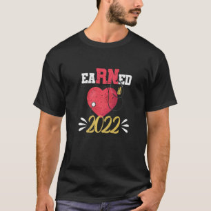T-shirt Gagné le titre d'infirmière en soins infirmiers
