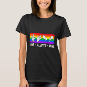 T-shirt Gagne toujours le Gay pride de sensibilisation Sou
