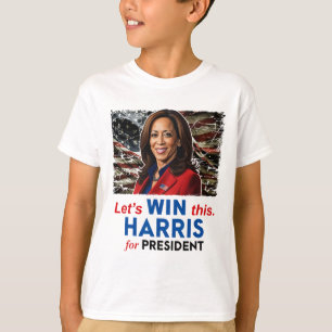 T-shirt Gagnez Cette Harris Pour Le Président Kamala Harri