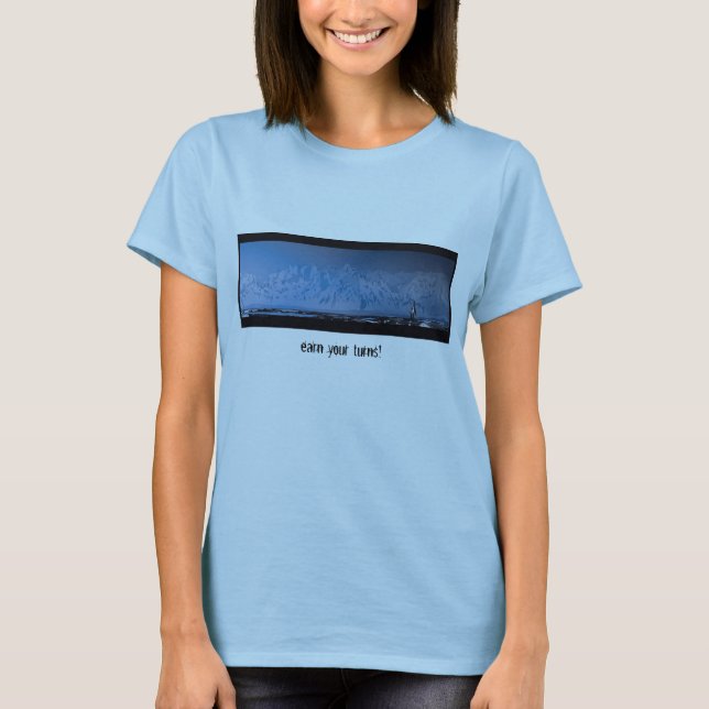 T-shirt gagnez vos tours (Devant)