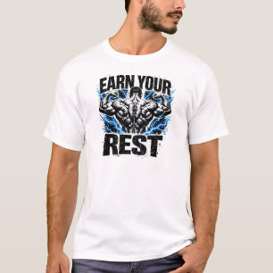T-shirt Gagnez Votre Repos – Tee-shirt de Récupération Réc