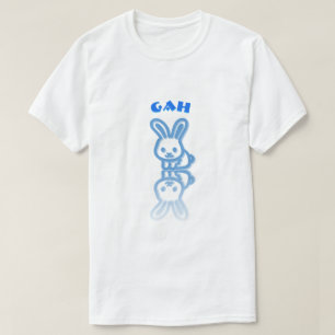 T-shirt Gah - lapin dedans