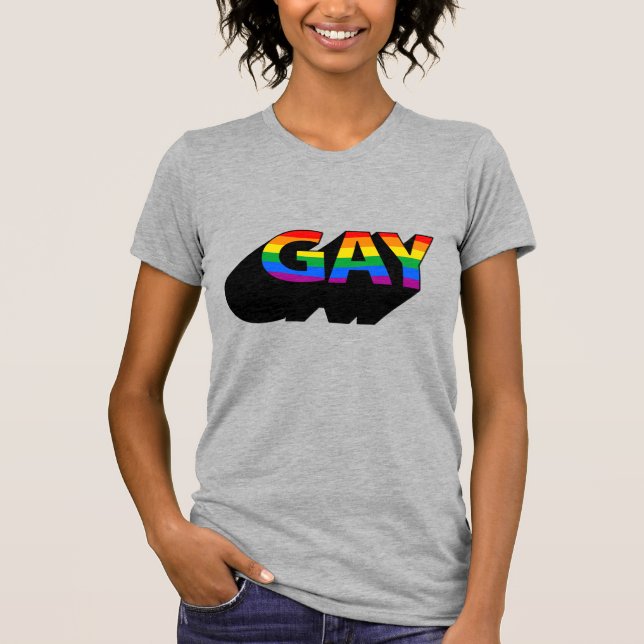 T-SHIRT GAI 3D (Devant)