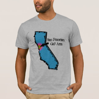 T-shirt gai de région de San Francisco