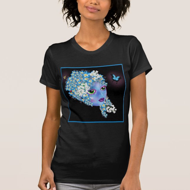 T-shirt GAIA Mother Earth imaginaire païen Art par LeahG (Devant)