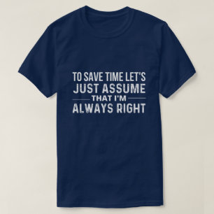 T-shirt gain de temps