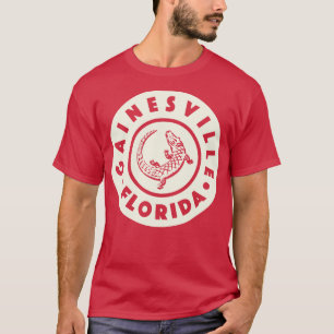 T-shirt Gainesville Floride Circle Tan