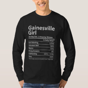 T-shirt Gainesville Girl Fl Florida Funny City Home Roots