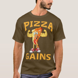 T-shirt Gains De Pizza, Gym 16373233