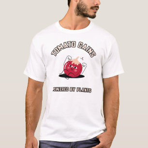 T-shirt Gains De Tomates Alimentés Par Le Jardinage De Tom