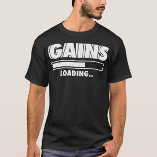 T-shirt Gains Drôle Chargement Lifting Fitness Fitness ent