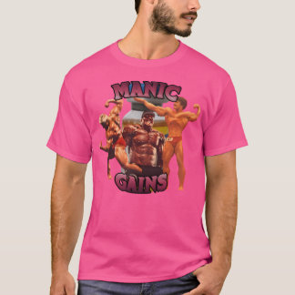 T-shirt Gains maniaques