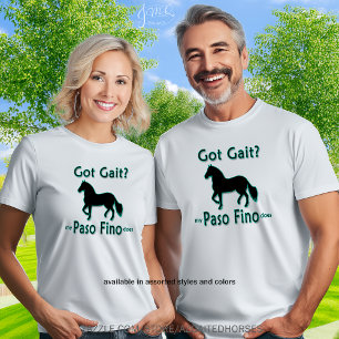 T-shirt Gait Paso Fino Fino Horse Graphic