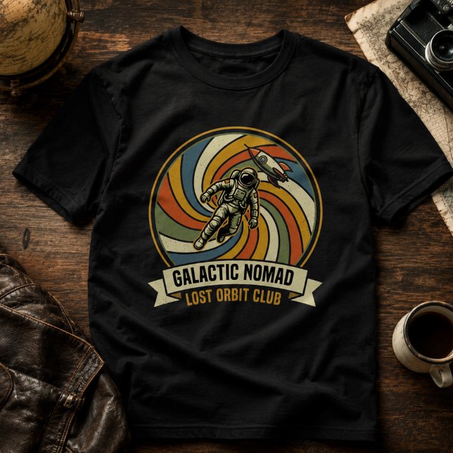 T-shirt Galactic Nomad – Lost Orbit Club (Créateur téléchargé)
