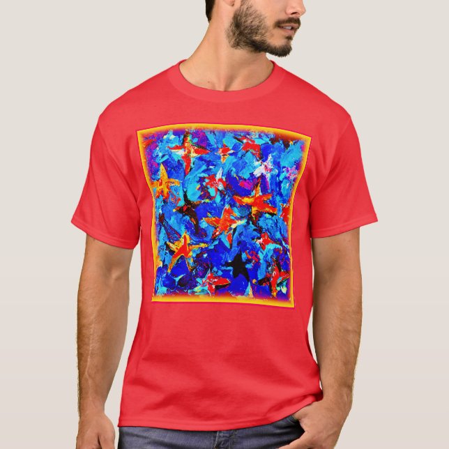 T-shirt Galactic Stars Rêve. Commandez dès maintenant  (Devant)