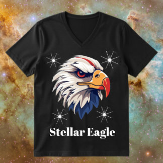 T-shirt Galactic Wildlife Nebula Eagle