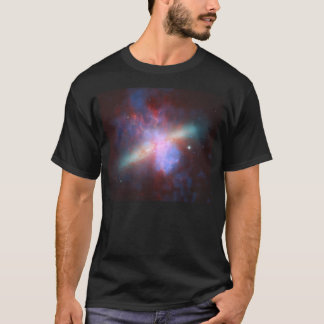 T-shirt galactique d'arc-en-ciel