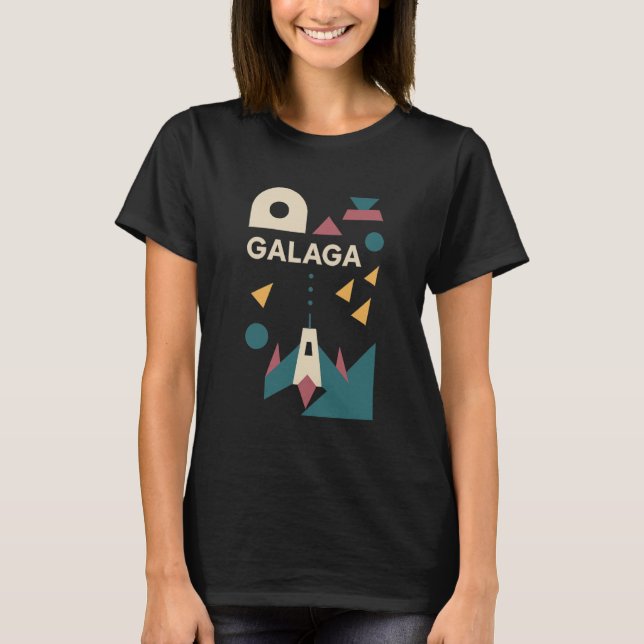 T-shirt Galaga de Jeu Classique Style femme (Devant)